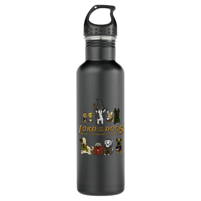 The Furrlowship of the Ring 710 Ml Water Bottle (Front)