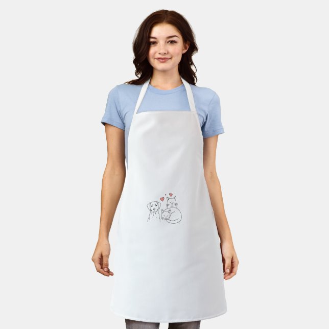 The Furry Companion Collection Apron (Worn)