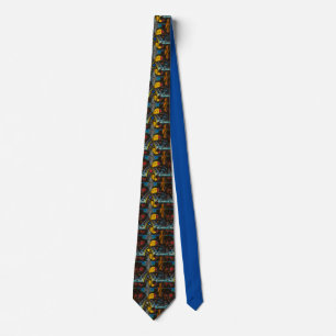 The Fury and Homer Brown Neck Tie
