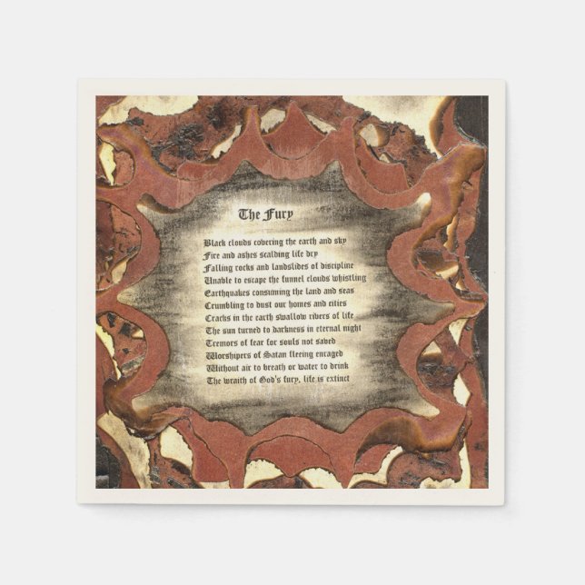 The Fury Napkin (Front)
