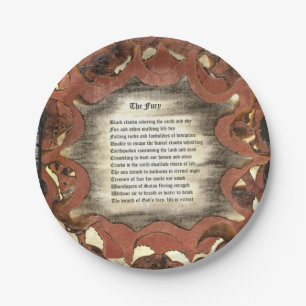The Fury Paper Plate