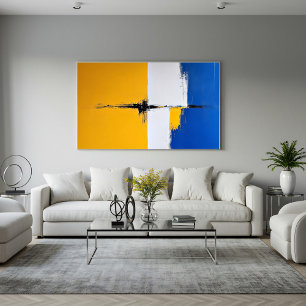 The Fusion of Colors Canvas Print