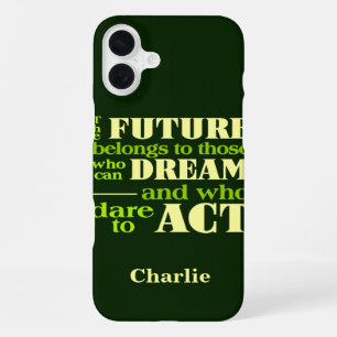 The Future custom monogram phone cases