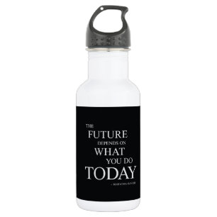 The Future Inspirational Motivational Quote 532 Ml Water Bottle