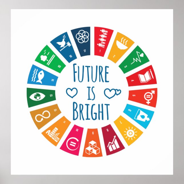 The Future Is Bright Poster (Front)