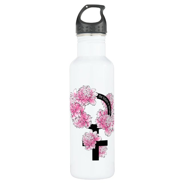 The Future is Female 710 Ml Water Bottle (Front)