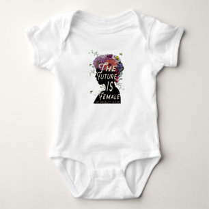 The Future Is Female - baby bodysuit