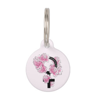 The Future is Female Pet Tag