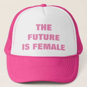 THE FUTURE IS FEMALE TRUCKER HAT