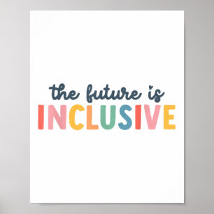 The Future Is Inclusive Halloween Pyjamas For Fami Poster