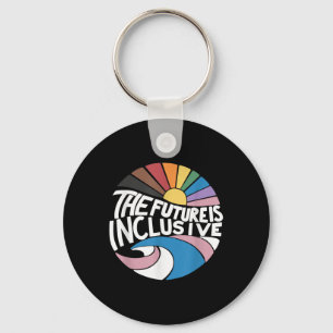 The Future Is Inclusive Lgbt Gay Rights Pride _2  Key Ring