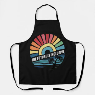 The Future Is Inclusive LGBT Gay Rights Pride  Apron