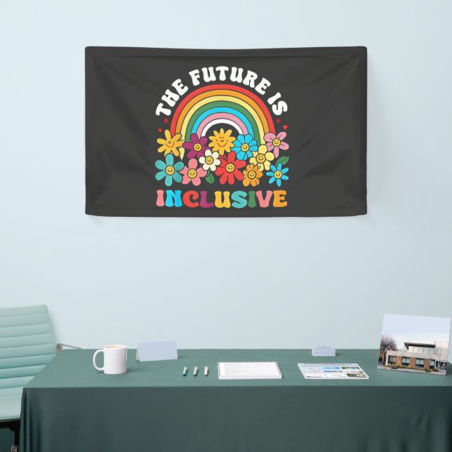 The Future Is Inclusive Pride Month LGBTQ  Banner (Tradeshow)