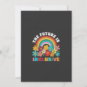 The Future Is Inclusive Pride Month LGBTQ Holiday Card