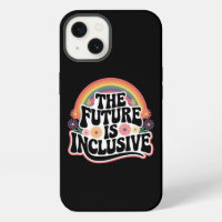 The Future is Inclusive Rainbow LGBTQ Flag Gay