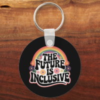 The Future is Inclusive Rainbow LGBTQ Flag Gay