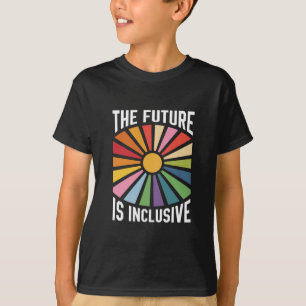 The Future is Inclusive Rainbow Pride Trans Rights T-Shirt