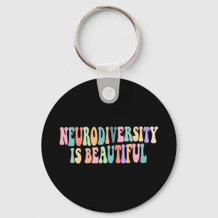 The future is inclusiveneurodiversity, beautiful,  key ring
