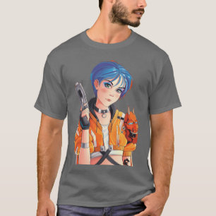 The Future is Now A Cyberpunk Anime friend T-Shirt