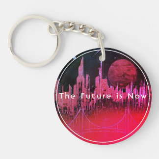 The Future Is Now Key Ring
