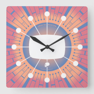 The Future Is Ours Square Wall Clock