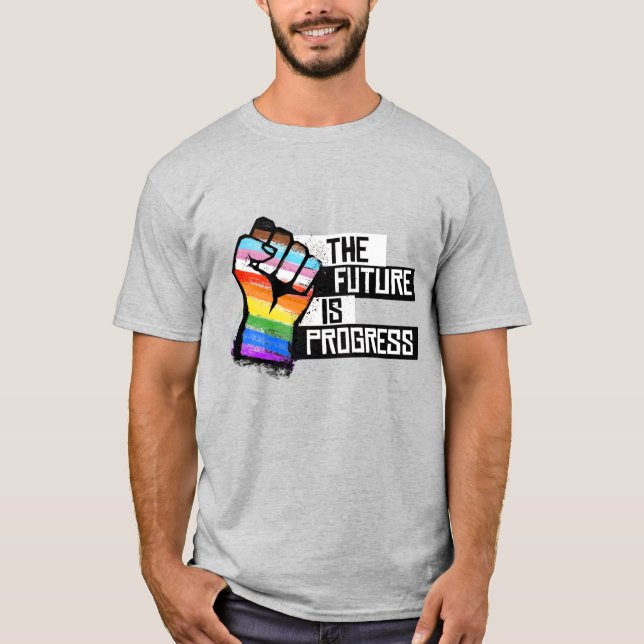 The Future is Progress T-Shirt (Front)