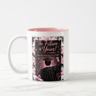 “The Future is Yours!” Two-Tone Coffee Mug