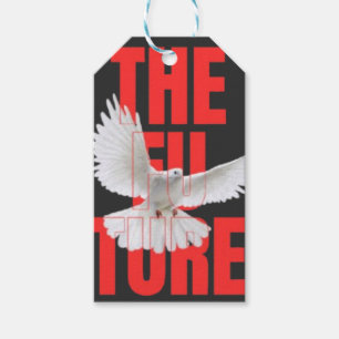 The Future – Motivational Typography Quote Gift Tags