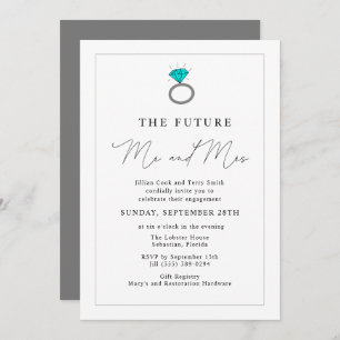 The Future Mr and Mrs Engagement Party Invitation