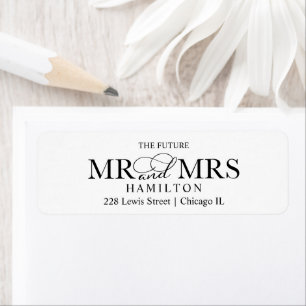 The Future Mr and Mrs Save The Date Return Address