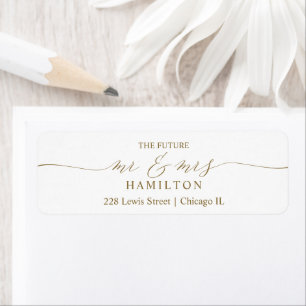 The Future Mr and Mrs Save The Date Return Address