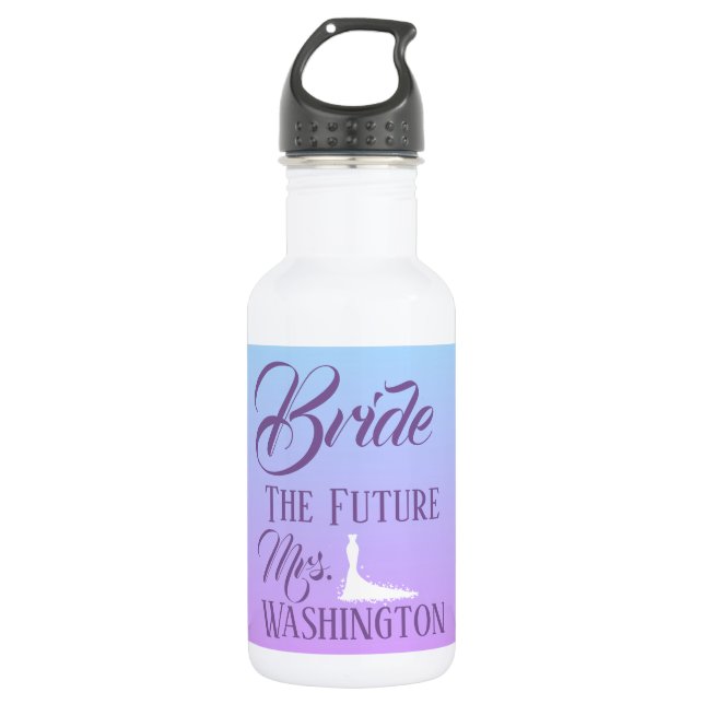 The Future Mrs Bride Favour 532 Ml Water Bottle (Front)