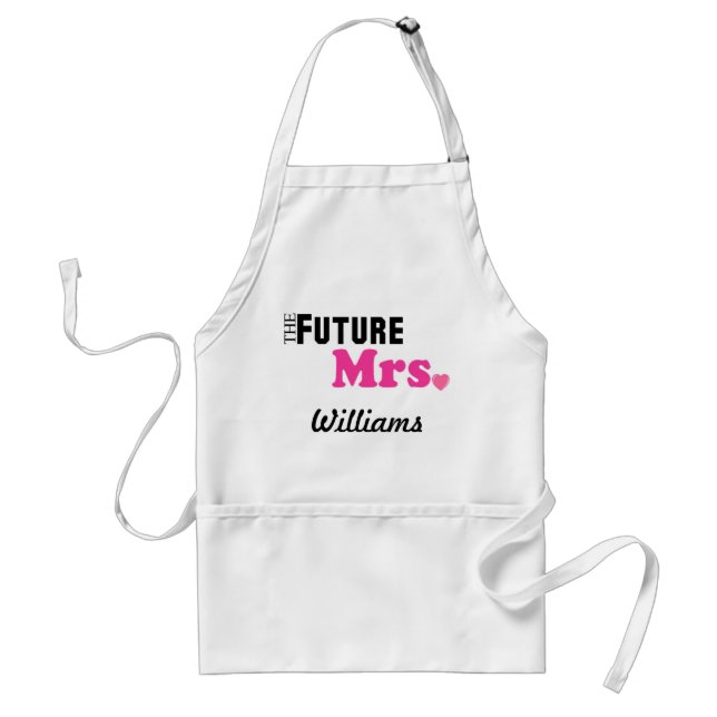 The Future Mrs. Custom Apron (Front)