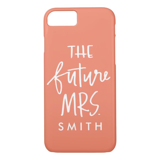 The Future Mrs. Custom Phone Case (Back)