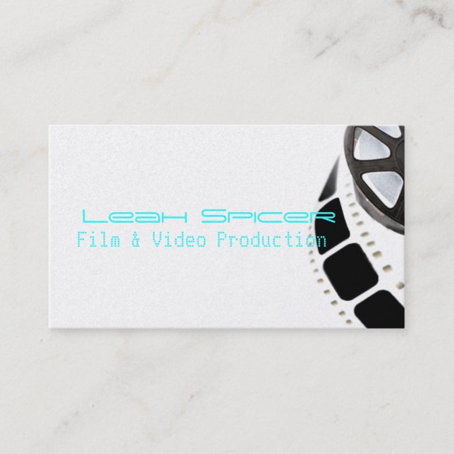 The Future of Film Lies in You Business Card (Front)