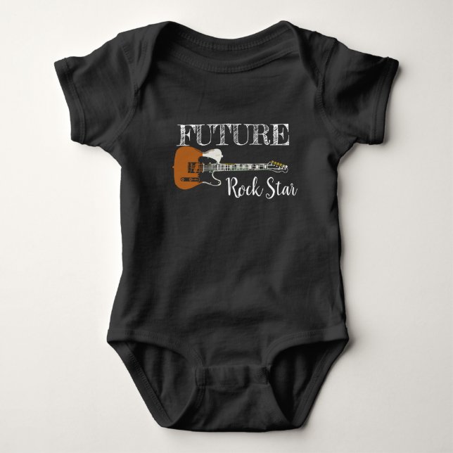 The Future of Rock and Roll Baby Bodysuit (Front)