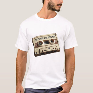 The Future Was Yesterday Vintage Audio Cassette T-Shirt