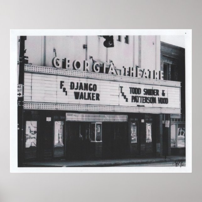 The GA Theatre Poster (Front)