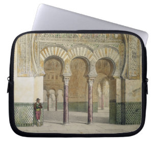 The Gallery of the Court of Lions at the Alhambra, Laptop Sleeve