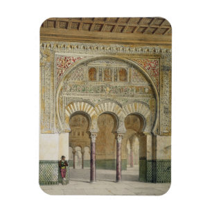 The Gallery of the Court of Lions at the Alhambra, Magnet