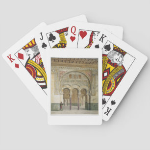 The Gallery of the Court of Lions at the Alhambra, Playing Cards