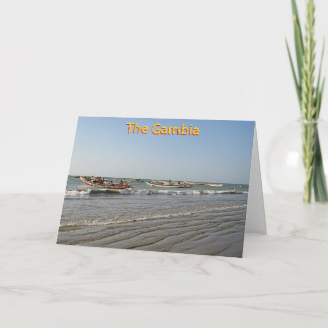 The Gambia Card (Front)