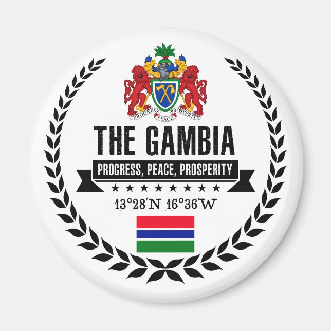 The Gambia Magnet (Front)