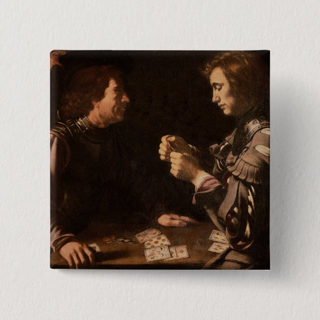 The Gamblers 15 Cm Square Badge (Front)