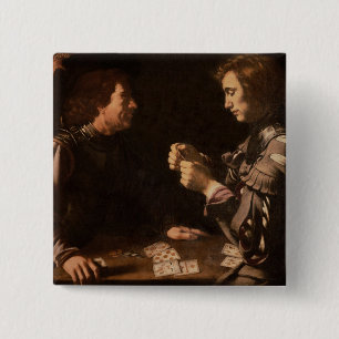 The Gamblers 15 Cm Square Badge