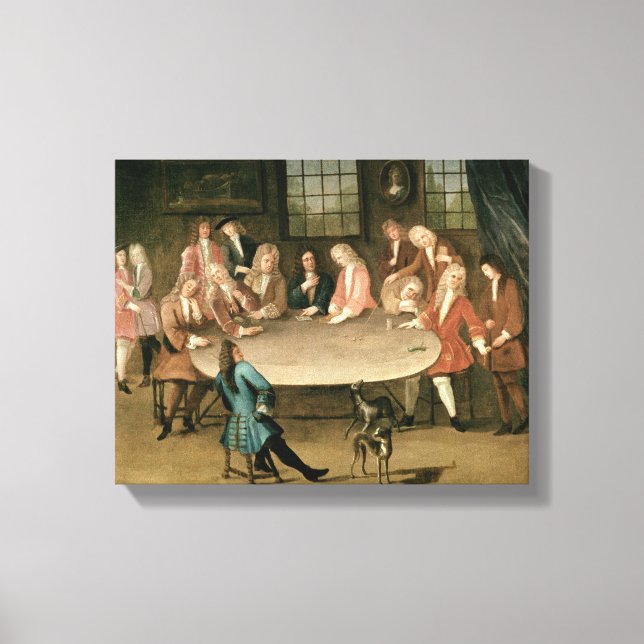 The Gamblers Canvas Print (Front)