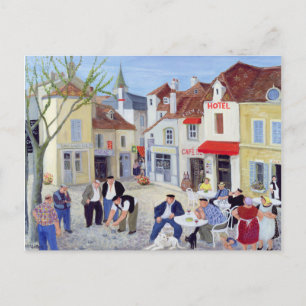 The Game Burgundy Postcard