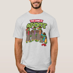 The Game Is Afoot: Detective Ninja Turtles T-Shirt