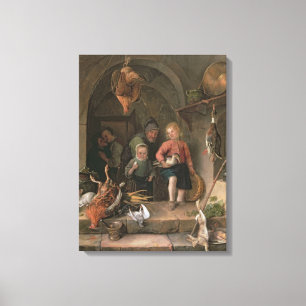 The Game Larder (panel) Canvas Print