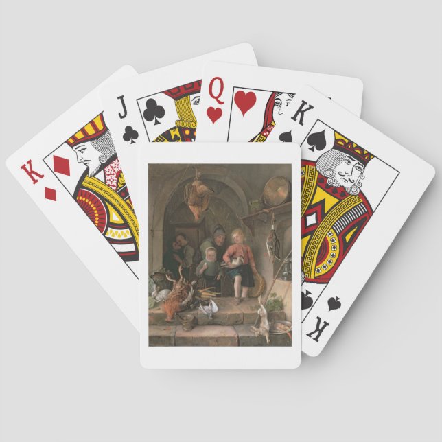 The Game Larder (panel) Playing Cards (Back)